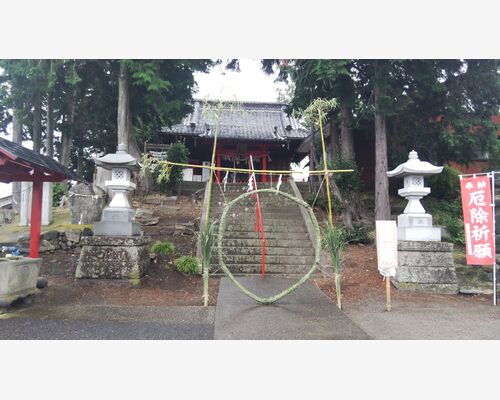 芽の輪くぐり　五霊神社